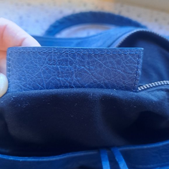 BALENCIAGA Motocross Classic First Bag in Blue - Picture 4 of 13